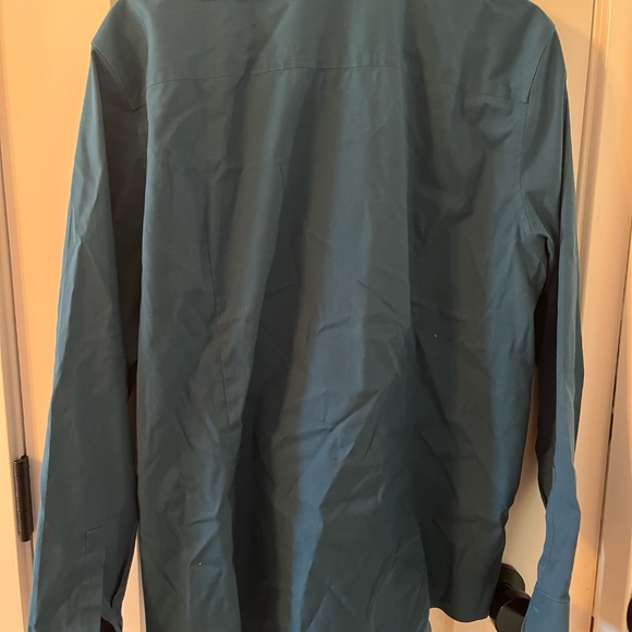 Eddie Bauer Women Performance Stretch Blue Longsleeve Button Down Shirt 2XLTall - Picture 4 of 9